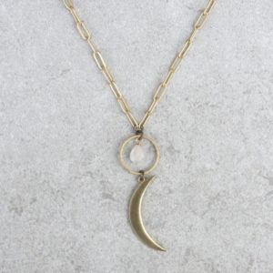 Moonbather Medallion Necklace